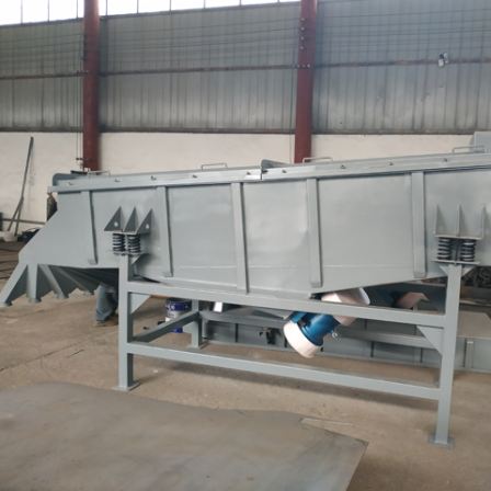 Mining heavy-duty vibrating screen, sand and gravel linear vibrating screen manufacturer, iron ore linear screening machine