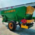 Large manure spreader, dry and wet manure, all kinds of fertilizers can be sprinkled on Huifu's 8-square manure spreader, with good quality for use