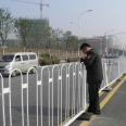 Chunlin Beijing style guardrail, U-shaped municipal traffic railing, galvanized round steel iron fence, customizable