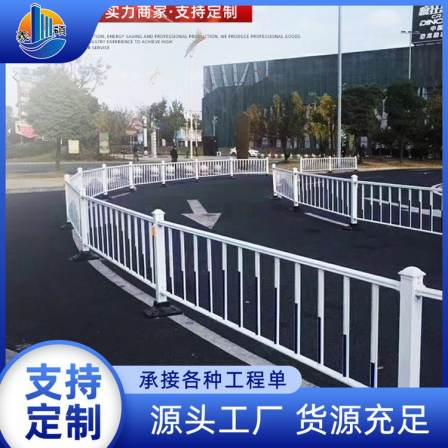 Yishuo Jianke Road Municipal Fence Road Middle Median strip Traffic Crash Barrier Road Safety Fence