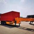 Supply of 40 foot container skeleton transport semi trailer 40 foot container skeleton transport vehicle price