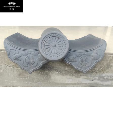 Siheyuan special antique green tile Jingqi ancient building project blue brick and green tile paving and masonry wall hard compressive waterproof