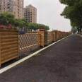 Placement of flower boxes in residential villas, Jiahang fiberglass reinforced plastic imitation wood guardrails, and river protection fences