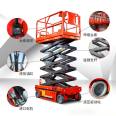 Fully self-propelled elevator, self-propelled lifting platform, scissor fork type, 8m, 10m, 12m lifting car