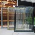 Customized high-end minimalist glass cabinet doors from Saint Theo, exclusively available for export quality stores