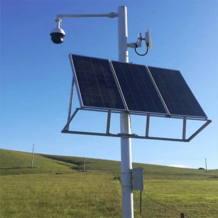 Customized outdoor solar monitoring system for forest fire prevention in fish ponds, orchards, and orchards with wind and solar complementary solar monitoring by manufacturers