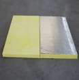 Fire resistant glass wool board, aluminum foil veneer, glass wool with real inspection report issued