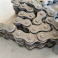 Xinchanghui produces industrial transmission chain carbon steel 08B10A12A116A double sided double hole with ear bent plate chain