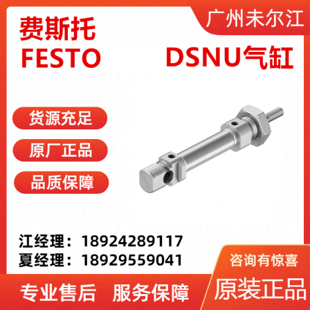 Festo DSNU series DSNU-12-20-P-A cylindrical cylinder factory original special offer sales