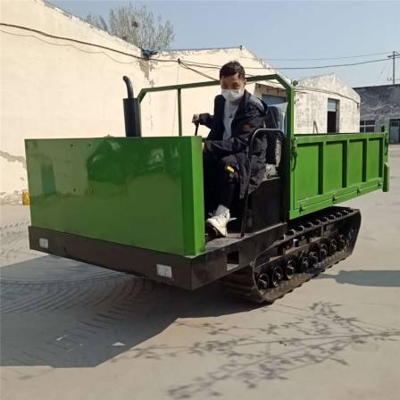 Multifunctional Mountain Crawler Orchard Crawler Loading and Unloading Vehicle 5-ton Tree Pulling Crawler Mountain Vehicle