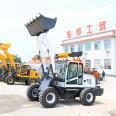 Hydraulic underground mining loader for construction site, breeding, agricultural loading and unloading forklift, Hanyue Heavy Industry