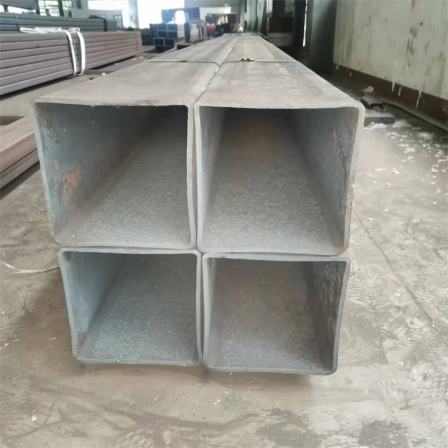 Processing customized Q235 non-standard seamless square tube Q345C rectangular steel pipe 100 * 80 * 8 for steel structure bridges