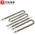 Electric heating tubes for air conditioning ovens, air dry burning heating tubes, stainless steel finned electric heating rods