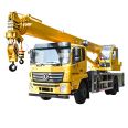 Small transportation crane for engineering construction, 5-ton Dongfeng Guoliu truck crane with double legs for more stability