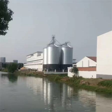 Kangcheng galvanized sheet prefabricated grain silo with 800 tons of sorghum silo_ Corn storage silo