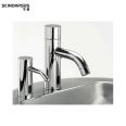 Basin faucet type foam hand soap dispenser vertical all copper intelligent automatic induction plug soap dispenser