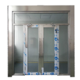 Baodun Class A crystal inorganic silicon double door fireproof glass door with short production cycle and fast shipment