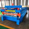 1050-1100 Arc Glass Tile Pressing Machine Double Layer Tile Machine Color Steel Dual Use Tile Pressing Equipment Factory