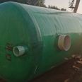 Rural winding 5, 20, 100 m3 oil separator Sewage treatment equipment Three format FRP septic tank