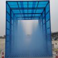 Fully enclosed construction site washing machine, customized vehicle washing, tire washing equipment, suitable for cement stations and commercial concrete stations in the factory area