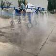 Pedestrian anti slip wheel mountain orchard spraying machine elevated self-propelled spraying machine seat driven four wheel spraying machine