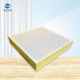 Perforated aluminum gusset plate composite Glass wool rock wool sound-absorbing board noise reduction calcium silicate fiberglass board