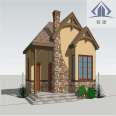 Assemblable house, light steel structure, light steel villa, Yijie homestay, foldable house, rural villa