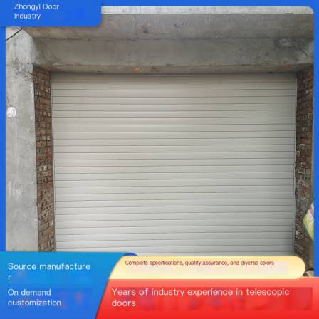 Zhongyi Warehouse's mesh rolling gate door-to-door service has a flat surface and multiple dimensions