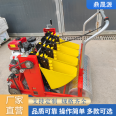 Agricultural gasoline self-propelled garlic seeder Dingshengyuan provides household small garlic seed equipment