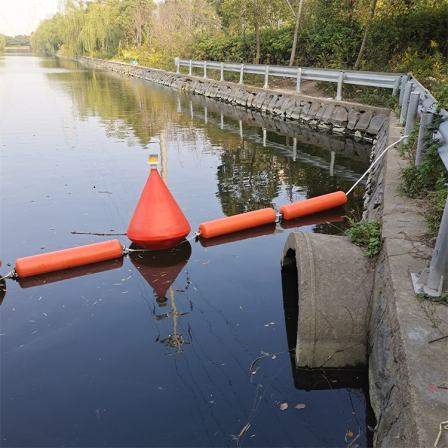 Huaihe River Interception Vessel Navigation Prohibition Warning Buoy Supply Baitai Plastic Cone Interception Navigation Mark