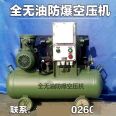 Environmentally friendly oil-free lubrication oxygen booster explosion-proof compressor