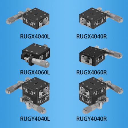 Ruiyu - Manual angle position table - Compact structure, stackable worm gear pair drive, precision and reliability