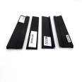 Hard ABS decorative adhesive strip, PVC profile extruded adhesive strip, plastic hook shaped adhesive strip