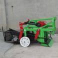 Tractor rear output transmission fruit harvester shaking screen peanut harvester