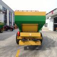 Large manure spreader, dry and wet manure, all kinds of fertilizers can be sprinkled on Huifu's 8-square manure spreader, with good quality for use