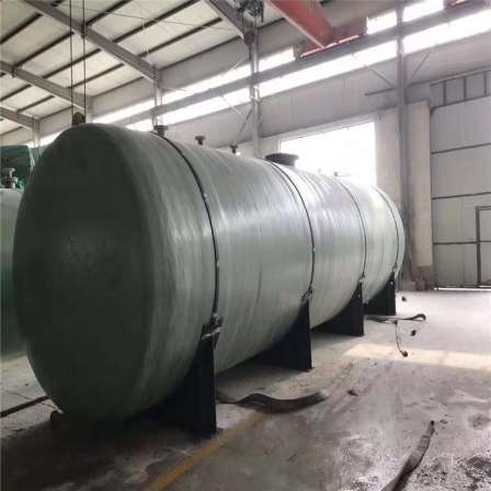 Zhongchang fiberglass acid alkali storage tank adopts cantilever beam spray lining technology for integrated formation of acid alkali resistance