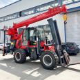 8-ton four-wheel drive off-road forklift with truck crane 4-ton forklift crane integrated machine 5-ton forklift tail crane Jiusheng