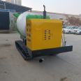 Crawler type Concrete mixer 2 square tank truck cement mixer transport vehicle Tengwan Machinery