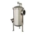 Stainless steel bag type industrial pre-treatment equipment with large flow rate multi bag filter