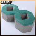 Tongjin Rifa is sturdy and compressive, with 8-shaped grass planting bricks and garden 8-shaped bricks that can be customized in shape