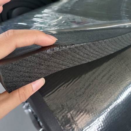 Fireproof and thermal insulation B1 grade rubber plastic board, aluminum foil rubber plastic sponge board for roof use