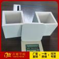 Magnesium high crystal fireproof air duct assembly type smoke exhaust pipe industrial integrated floating bead board