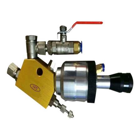 Electric spray gun_ High pressure production with complete specifications, nozzle diameter of 120 °, natural color