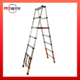 Double sided bamboo ladder made of lightweight epoxy resin, safe and anti slip, thickened mobile scaffolding decoration