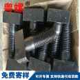 Supply high-strength square head bolts, grade 10.9 blackened square head bolts, square head bolts