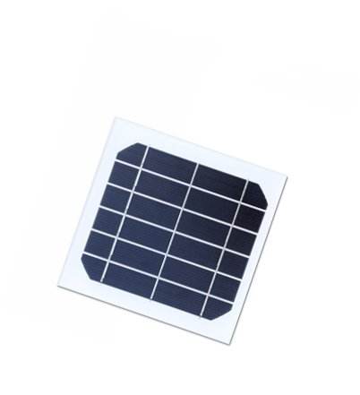 4W monitoring single crystal silicon solar panel, glass projection lamp, solar panel