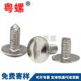 Large flat head screw, large thin head screw, low head cross CM head bolt, head diameter 7