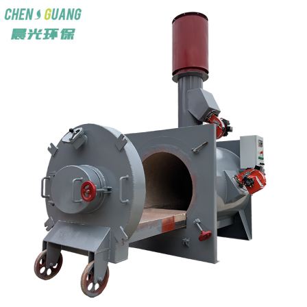 Pet funeral cremation furnace, 850 ℃, high temperature incineration for half an hour, processing 50 kilograms smokeless and odorless, easy to operate