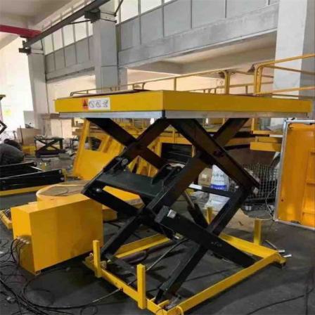 The manufacturer provides customized lifting platforms of various sizes, heavy-duty electric hydraulic lifting machines, and large cargo loading and unloading lifting machines