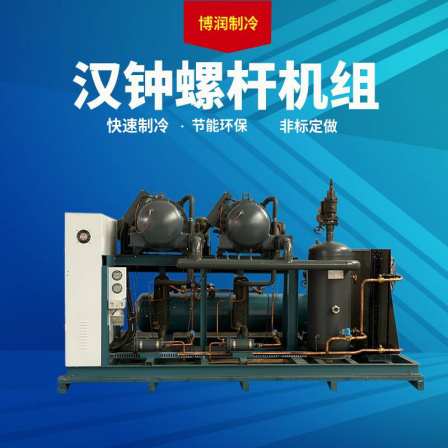 HANBEL Han Zhong Screw Unit RC2-100B 30HP Low Temperature Parallel Unit Cold Storage Refrigerator